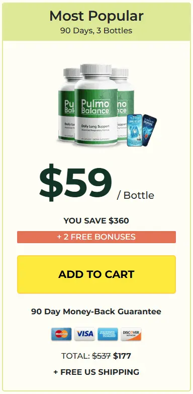 Buy Pulmo Balance 1 Bottle